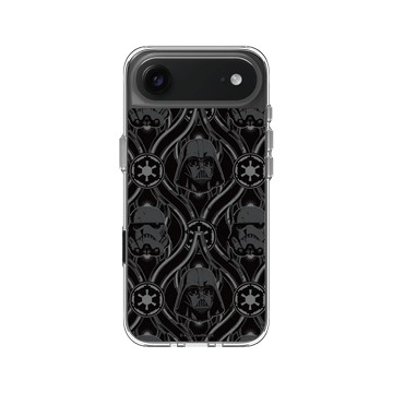 iPhone Air Clear Case（相機按鈕） 透明 - 迪士尼-星際大戰 Star Wars - 黑武士 原力黑暗面-Pattern