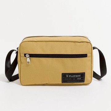 PLAYBOY - 斜背包 Ethereal系列 - 卡其色
