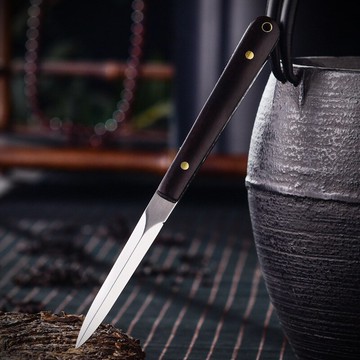 不銹鋼茶刀純手工普洱茶餅刀胚開茶刀刃茶具配件茶針茶錐撬茶器