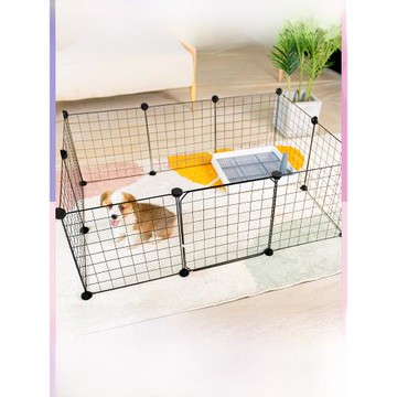 寵物圍欄狗狗室內狗籠子中小型犬泰迪柯基隔離門防護欄柵欄狗窩