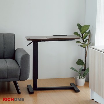 RICHOME 杜克升降桌 站立桌 升降桌 工作桌 邊桌 筆電桌 電腦桌 床邊桌 TA478