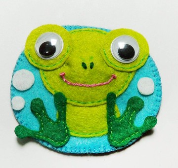 訓練眼罩 弱視矯正 眼罩 Patch Eye  單眼左右更換式遮眼罩-青蛙