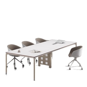 長條桌子會議桌長桌簡約現代創意培訓桌大小型會議室洽談桌椅組合[DD030109]