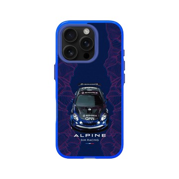 iPhone 16 Pro Clear 激光藍 - Alpine - Alpine Sim Racing A110 R