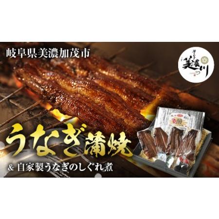 ふるさと納税  うなぎ 蒲焼 2尾 と 自家製 うなぎ の しぐれ煮 100gのセット （12月17日までのご寄付で年内発送）| 活うなぎ.. 岐阜県美濃加茂市