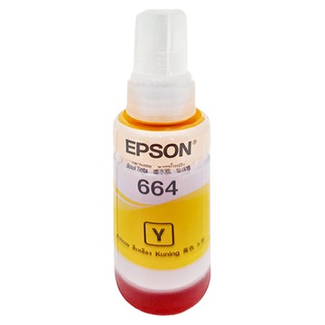 EPSON 原廠墨水 T664400 70ml  黃色  1盒