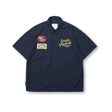 MADRIDER FABRIC PATCHED RACING SHIRT 余文樂同款