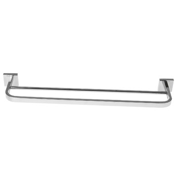 精緻不鏽鋼雙桿毛巾桿 97971