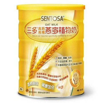 安博氏 三多高鈣高纖燕麥植物奶 (850g/罐) X 6罐