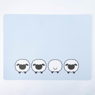 NITORI 【DECO HOME商品】PVC午餐墊 SHEEP BL(DH)
