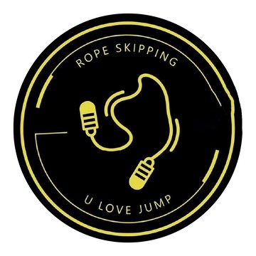 圓形跳繩墊  黃色  直徑80cm x 80cm  1個