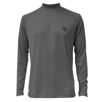 VITAL ENERGY 男中空快乾保暖高領衫(深灰色)