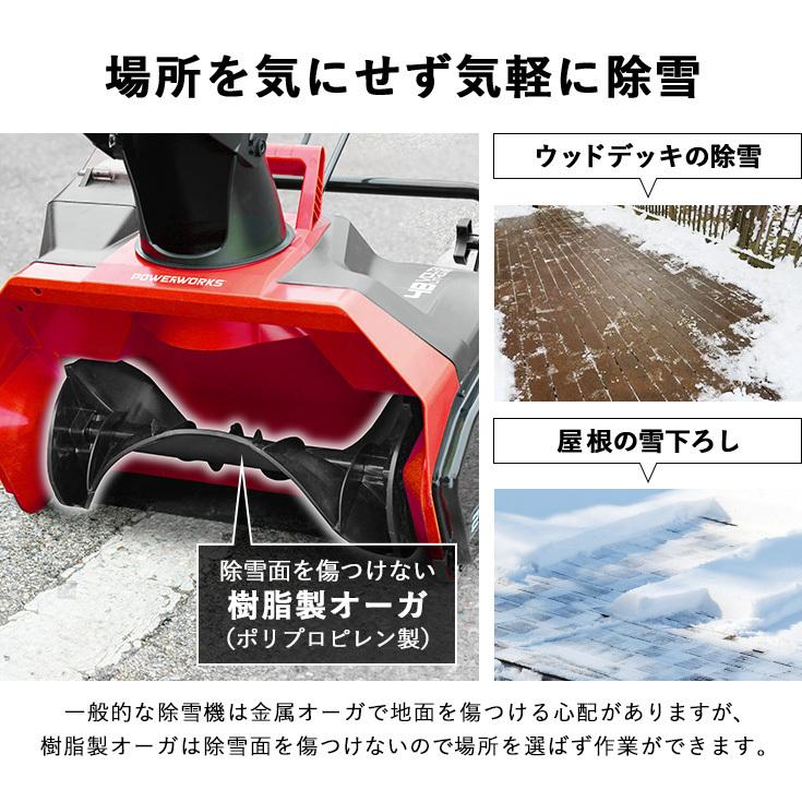 ＜即納 12月限定 直前割＞電動除雪機（バッテリー＋急速充電器 標準予備バッテリー）SNE402