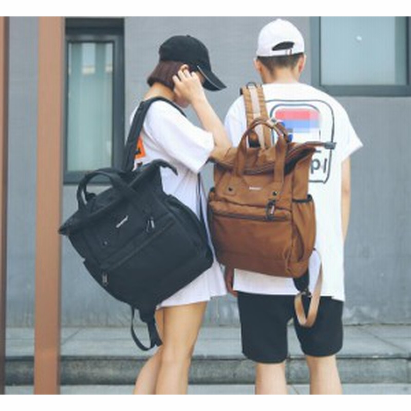 韓国ファッション 大容量トートバッグ レディース メンズ 旅行 バッグ カップル バッグ 高校生 通学 リュックサック 旅行に便利 通販 Lineポイント最大2 0 Get Lineショッピング
