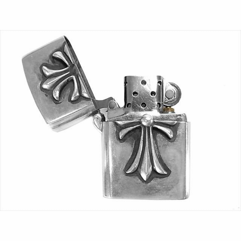 CHROME HEARTS クロムハーツ 1997年刻印 CHクロス VI ZIPPO オールド ジッポ ライター シルバー 【中古】 |  LINEブランドカタログ