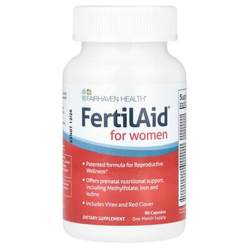 Fairhaven Health, FertilAid® 女性健康補充劑，90 粒膠囊