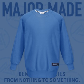 基本款織標多色大學T