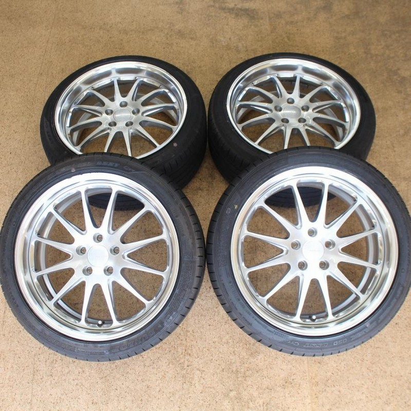 【バリ溝】19インチ ホイールセット225/45R19 エスティマ アルファード バリ溝】19インチ ホイールセット225/45R19 エスティマ