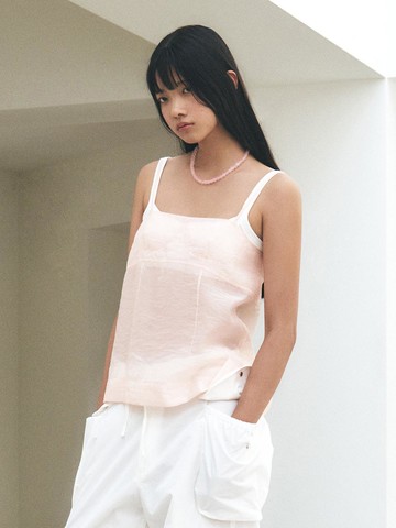 Leslie Sleeveless Top (4 Color)