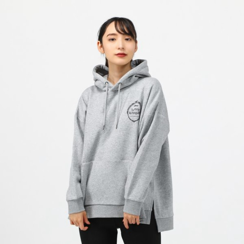 ディズニー レディース スウェットパーカー 裏起毛スウェットワイドプルパーカ Dn 9ctjtw スポーツウェア グレー Disney 通販 Lineポイント最大get Lineショッピング