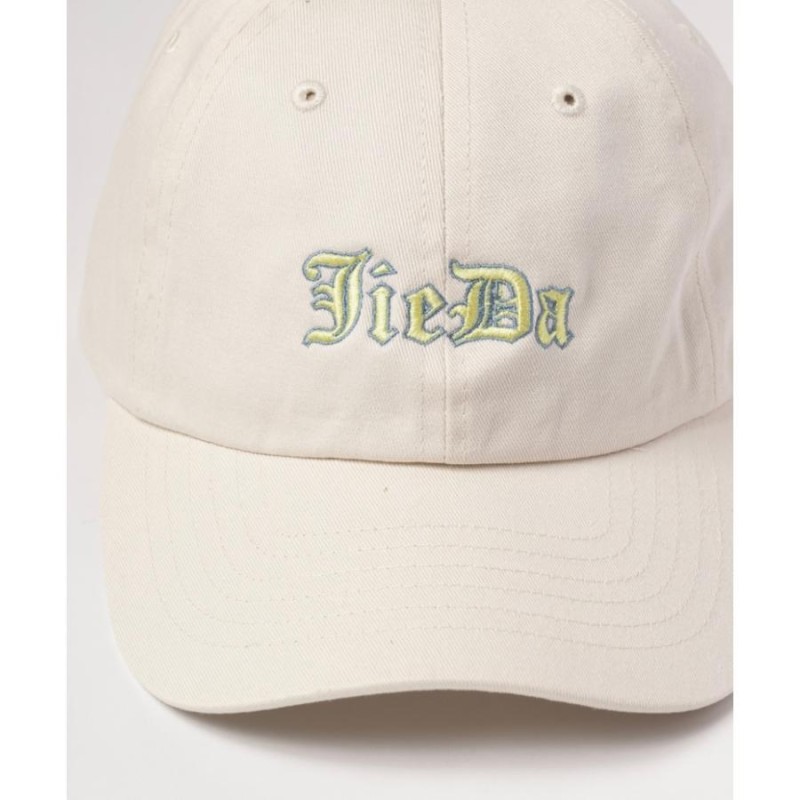 SALE 50%OFF JIEDA ジエダ LOGO CAP (IVORY) ロゴキャップ