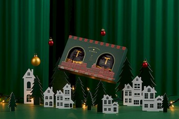 【聖誕禮盒】聖誕茶包小鎮-綜合台灣三角立體茶包8入