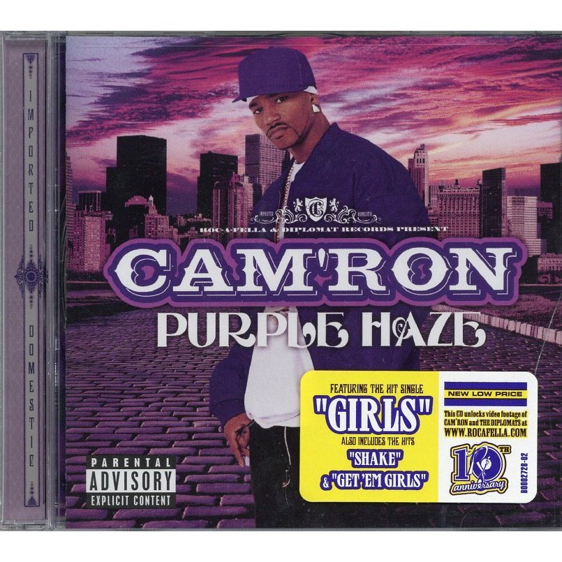 CAM'RON PURPLE HAZE CD US 2004年リリース