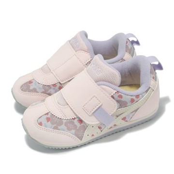 Asics 休閒鞋 Idaho Baby KT-ES G 小童 學步鞋 粉紅 紫 小碎花 魔鬼氈 亞瑟士 1144A373701