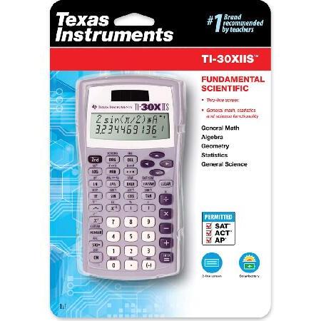 Texas Instruments TI-30X IIS 2ライン 科学計算機 ラベンダー（並行輸入品）