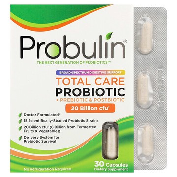 Probulin, 益生菌，200 億 CFU，30 粒膠囊