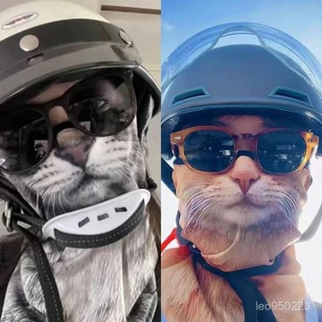 搞笑動物貓咪狗狗騎行麵罩夏季摩託車紫外綫護頸騎行麵巾 BWEX