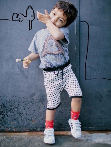 2015 春夏 Cappies and Lanas Charlie款針織5分短褲