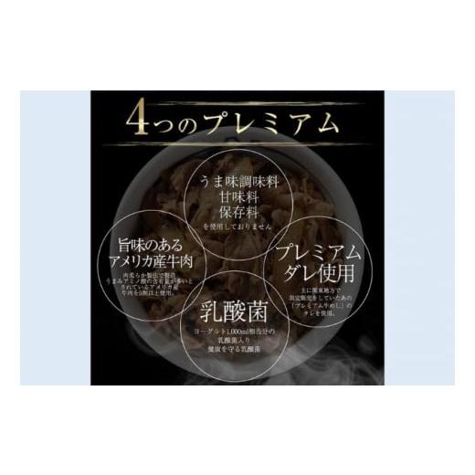 ふるさと納税 埼玉県 嵐山町 牛丼 松屋 乳酸菌入 プレミアム仕様 牛めしの具 10個 冷凍 セット　