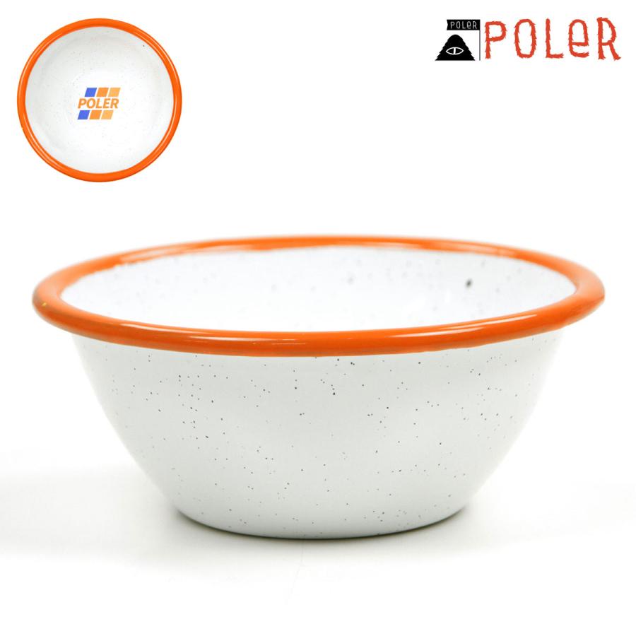 POLER ポーラー ボウル メンズ レディース アウトドア キャンプ用食器 皿 CAMP BOWL TRD WHITE 223ACM9201