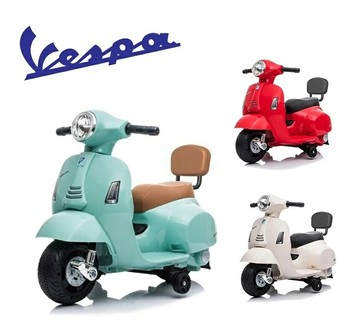 （現貨）946義大利《Vespa》迷你偉士牌電動玩具車-(迷你電動玩具車部落客推薦)【六甲媽咪】