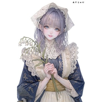 【9 月新款】07-142-0204 人物貼紙 幻想復古浪漫喫茶
