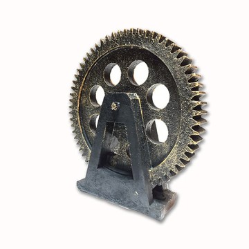 LOFT 復古齒輪造型擺件 書擋 Z063