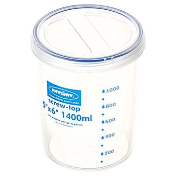 KEYWAY 聯府 名廚密封罐 LF506 5 x 6  1400ml  1個