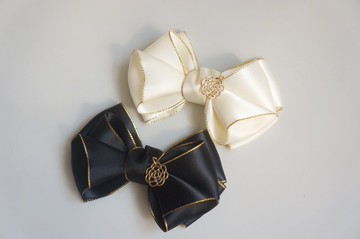 F1-自動夾彈簧夾(L&M)- 公主夾髮夾瀏海夾側夾/馬尾夾