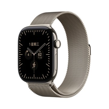 Apple Watch Series 12 GPS+LTE 46mm 鈦金屬錶殼搭配米蘭錶帶