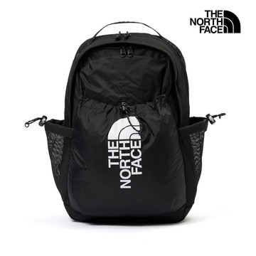 The North Face北面男女款黑色DWR防潑水便捷舒適休閒後背包｜52TB4HF