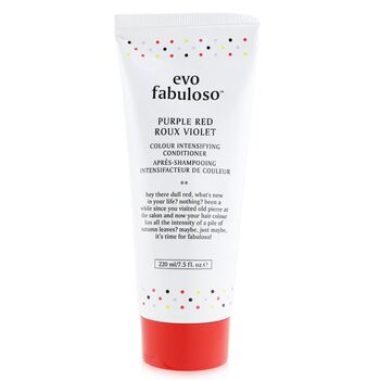 Evo Evo Fabuloso增色護髮素-＃紫紅色 220ml/7.5oz-護色潤髮乳