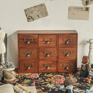 免運/公司貨 收納盒 首飾收納櫃 木質抽屜式收納盒 梳妝臺桌面首飾膠帶飾品整理柜子多層日式收納盒 可開發票 全館五折 工廠現貨直銷 新品特價 z10304