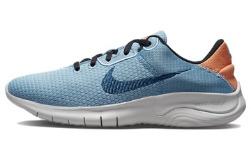 WMNS NIKE FLEX EXPERIENCE RUN 11 NEXT NATURE GREY BLUE ORANGE