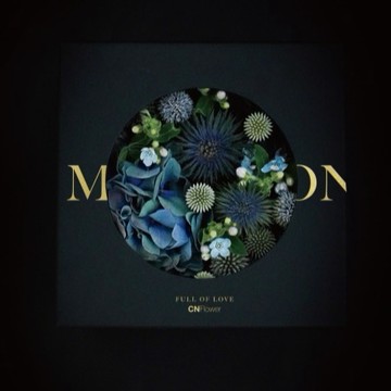 9/7開始出貨 【CNFlower】 FULL MOON-藍月 花禮