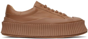 Jil Sander 黄褐色运动鞋