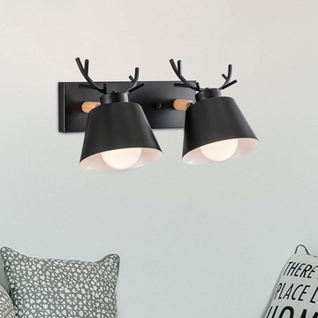 北歐風複刻版原木麋鹿壁燈 YP80-882-B2