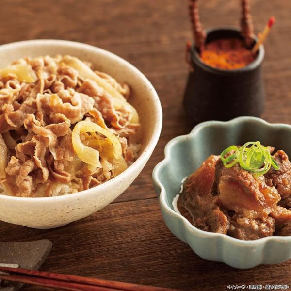 日本料理寺田　国産牛すじ煮込みと牛丼の素