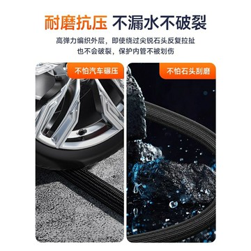 德國原裝進口高壓水槍伸縮水管魔術軟管可伸縮洗車水搶專用家用噴