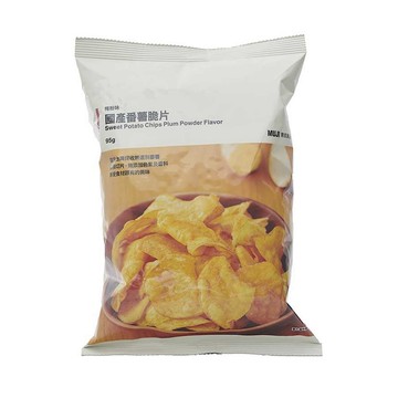 MUJI 梅粉味番薯脆片